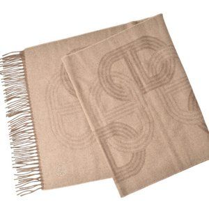 Hermès Chaine d'ancre Brown Cashmere scarf